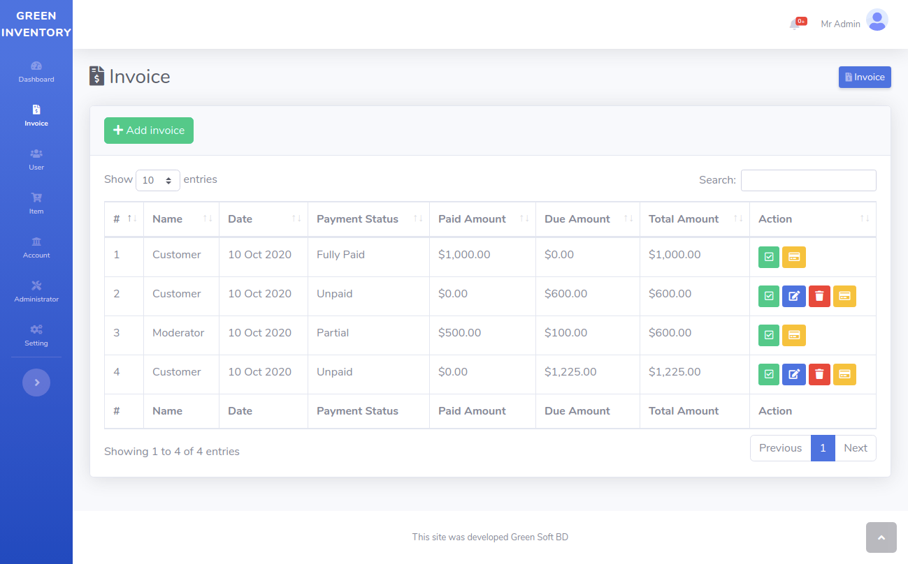 invoice